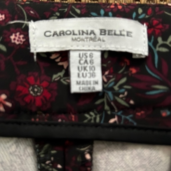 Carolina Belle Montreal Chinos Size 6 NWOT - Picture 4 of 5